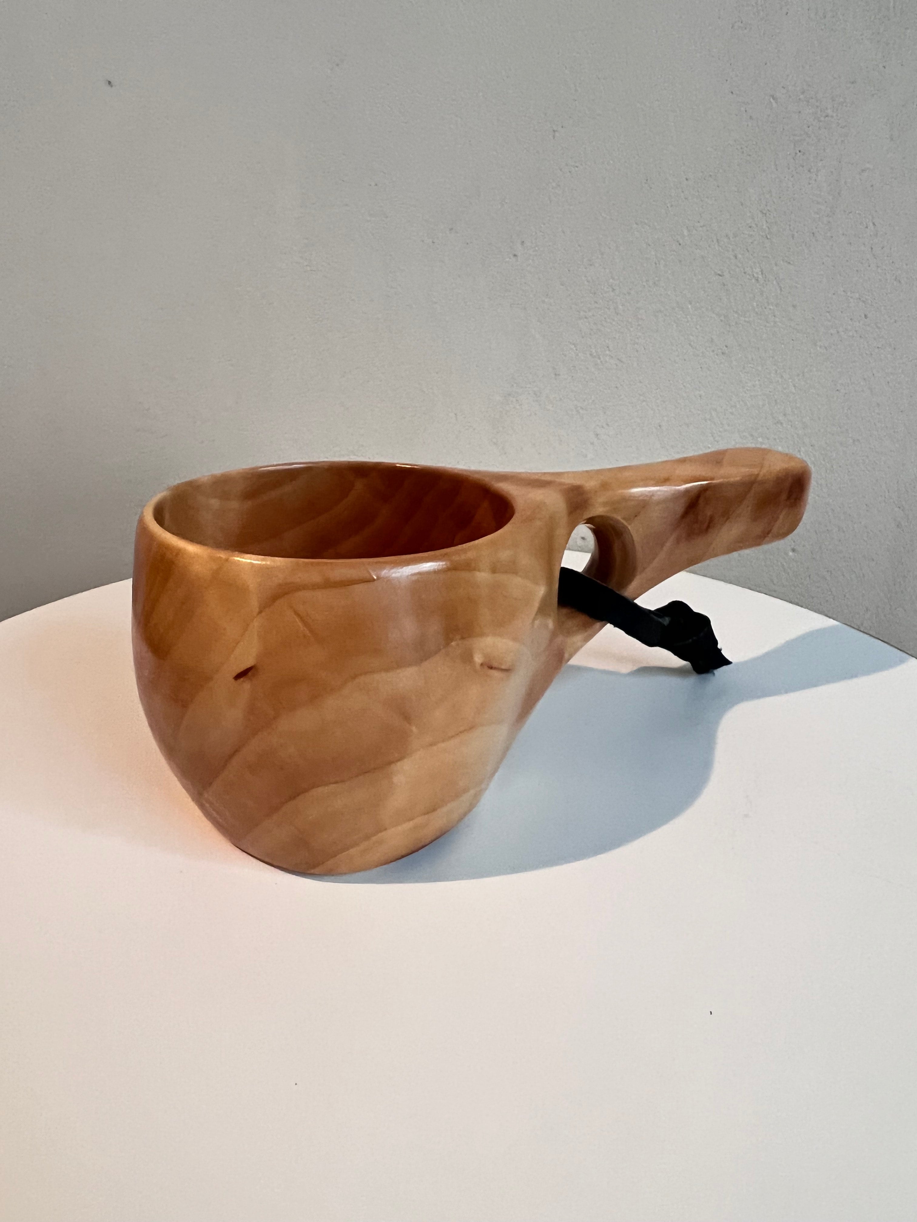 ククサ　2個セット　白樺　1つ穴　フィンランド ククサ2個セット白樺1つ穴フィンランド